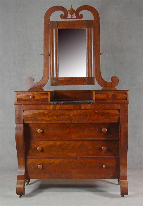 Appraisal: American Classical Dresser Circa - Possibly Thomas Day Rectangular ogee