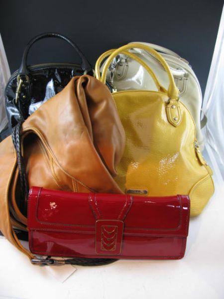 Appraisal: Group of Seven Designer Handbags including three bowler bags by