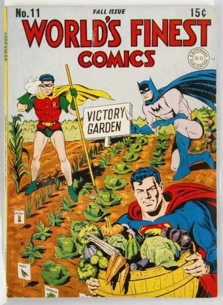 Appraisal: World's Finest Comics Comic Book No Comic maintains most cover