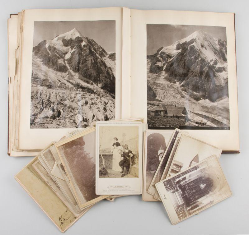 Appraisal: Antique European and Egyptian Travel Images this large photographic collection