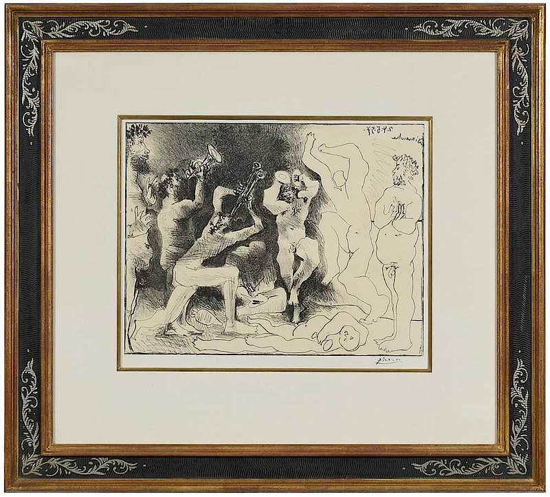 Appraisal: Pablo Picasso Spanish La Danse de Faunes B edition of