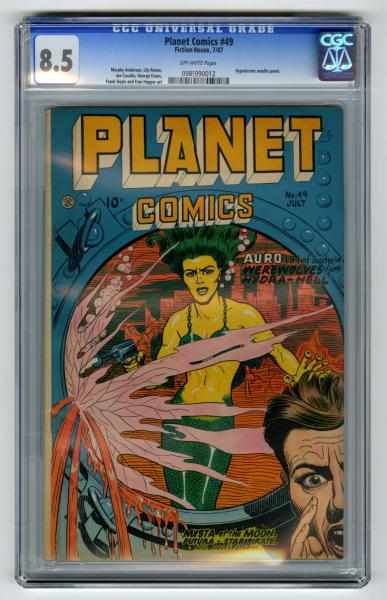 Appraisal: Planet Comics CGC Fiction House Click for full description