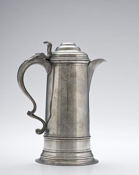 Appraisal: PEWTER FLAGON MARKED BOARDMAN AND CO NEW YORK touch mark