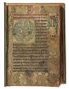 Appraisal: CATHOLIC LITURGY Prayer book illuminated manuscript in latin written in