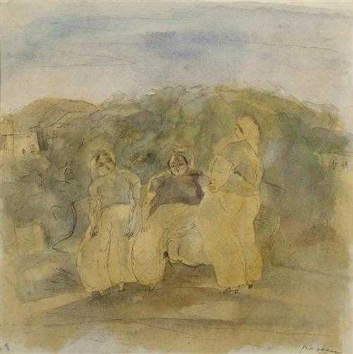 Appraisal: PASCIN JULES Vidin Bulgaria - Paris Three women at the