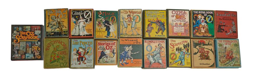 Appraisal: A group of L Frank Baum Oz books - American