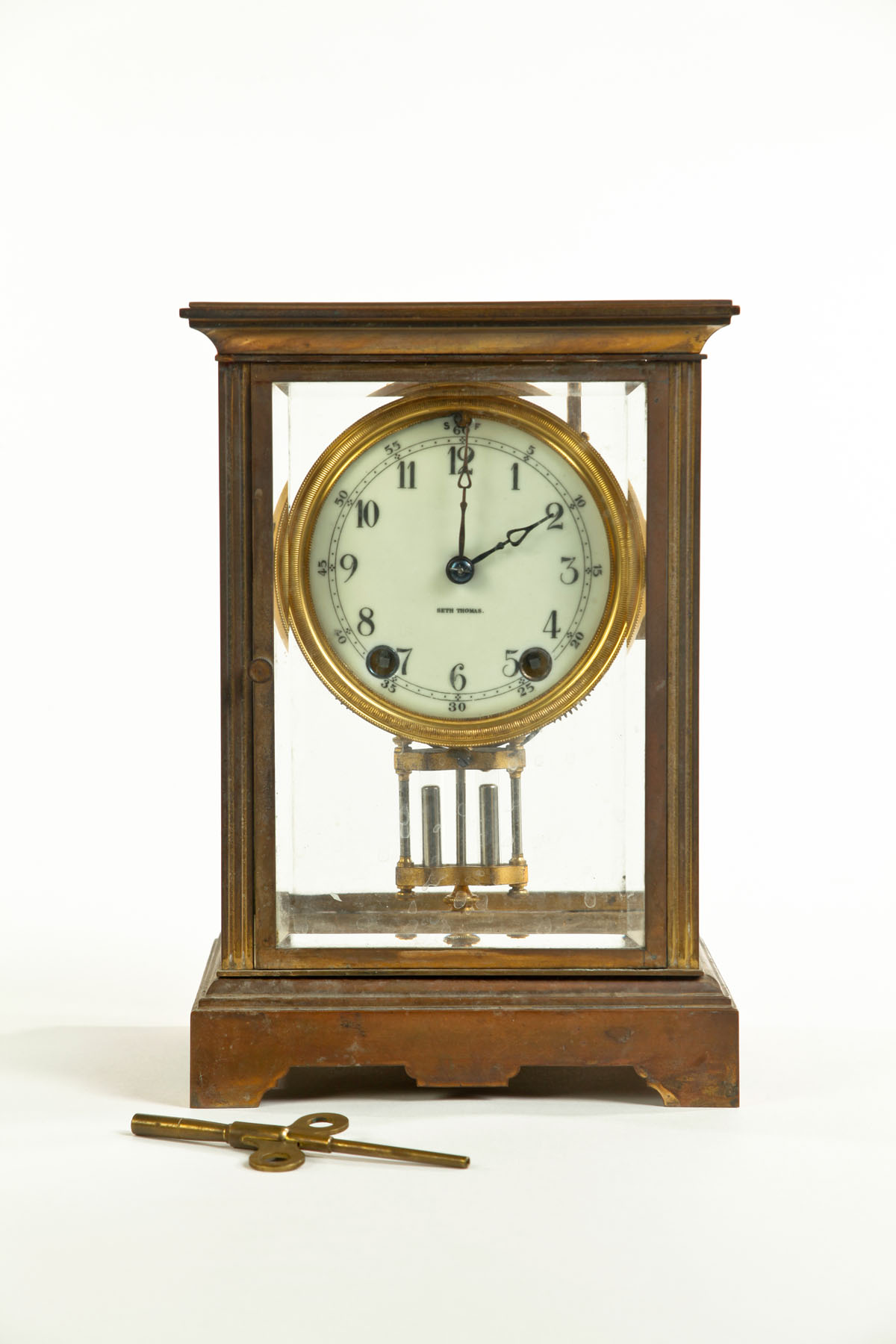 Appraisal: SETH THOMAS LARGE CARRIAGE CLOCK American st quarter- th century