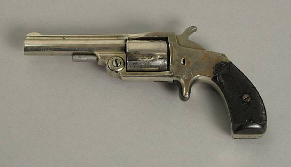 Appraisal: An Otis Smith New Model revolver Serial no caliber inch