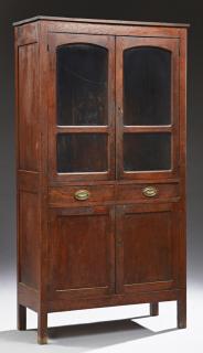 Appraisal: American Carved Oak Pie Safe late th c with t