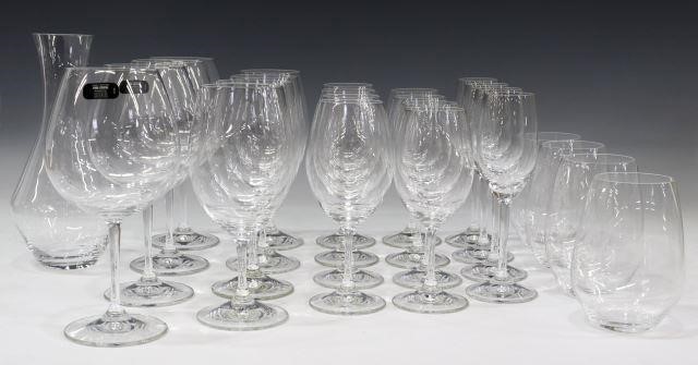 Appraisal: lot of Riedel colorless glass stemware and decanter all having