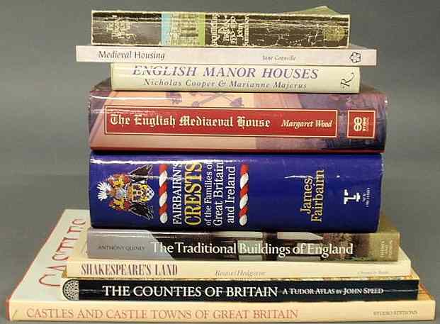 Appraisal: Nine books on English buildings landscapes and related subjects