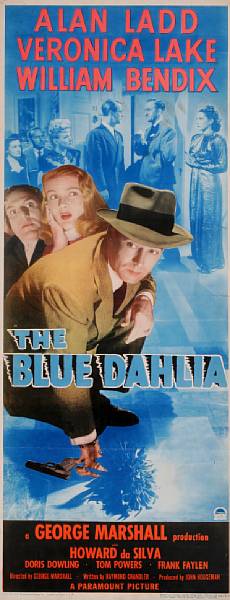 Appraisal: The Blue Dahlia Paramount insert condition C please note this