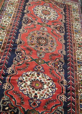 Appraisal: PERSIAN HAMADAN TRIBAL CARPET ' x '