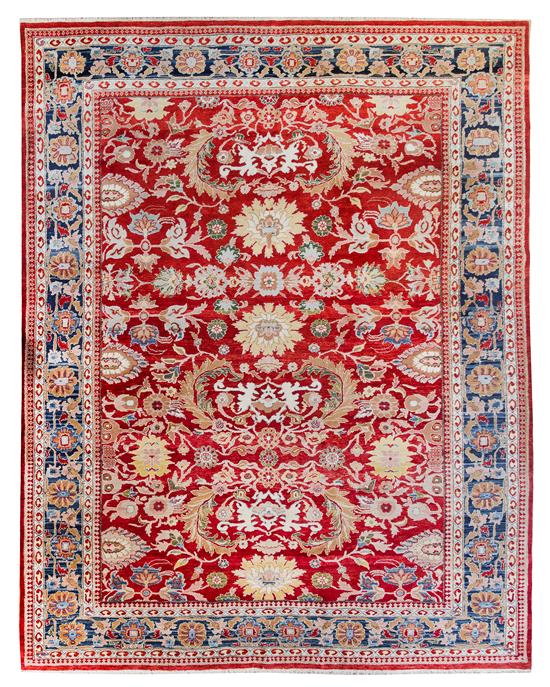 Appraisal: Sale Lot An Indian Wool Rug second half th century