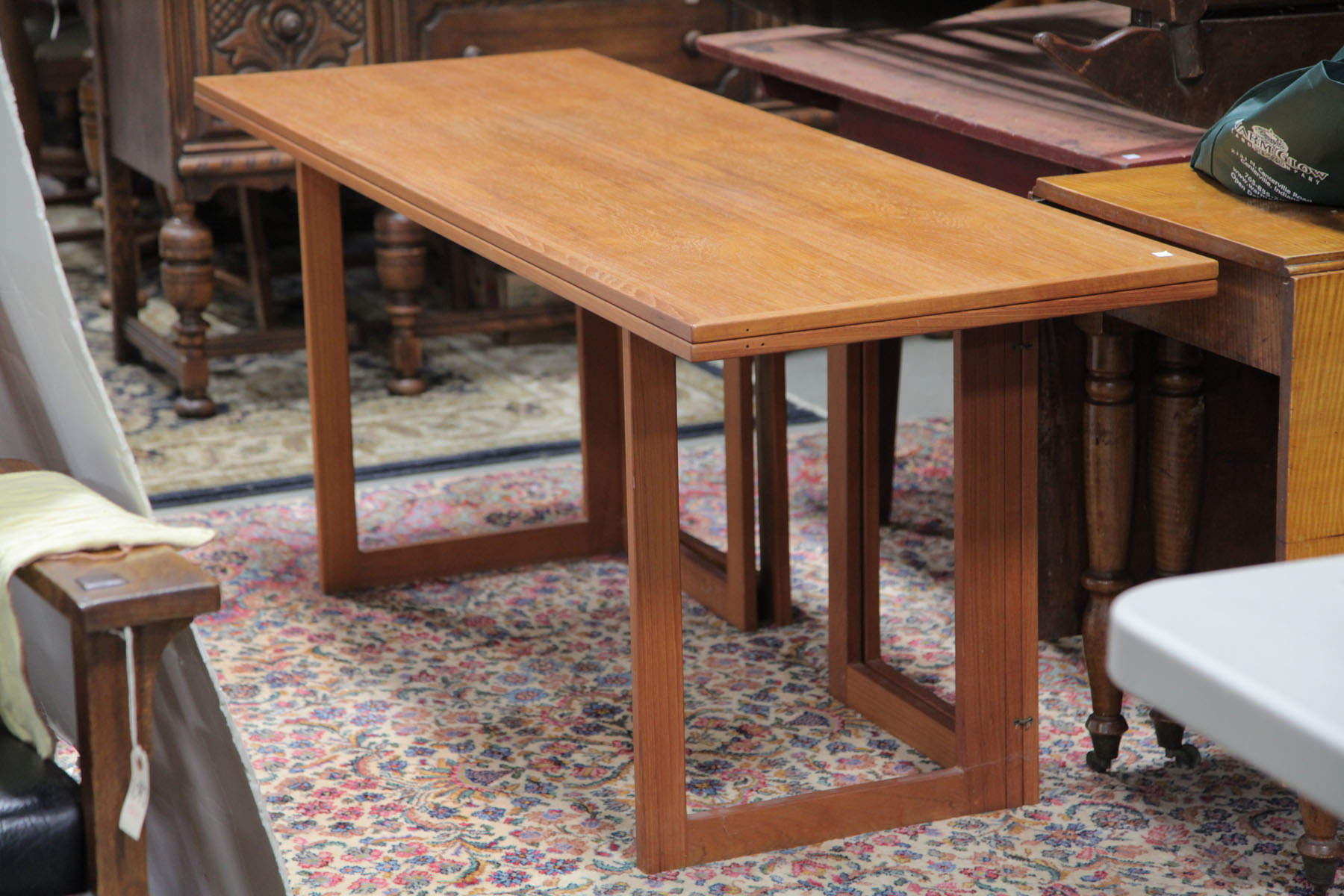 Appraisal: MM MOREDDI EXTENSION TABLE Denmark secondf half th century Teakwood