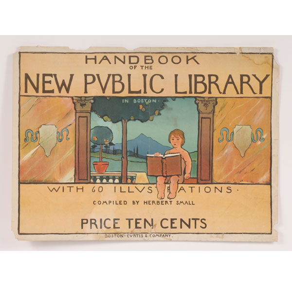 Appraisal: Lot of two lithographs Handbook of the New Public Library