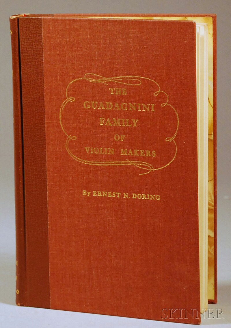 Appraisal: Doring Ernest N The Guadagnini Family of Violin Makers first