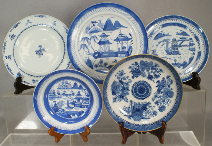 Appraisal: Chinese Export porcelain assorted lot to include a later Canton