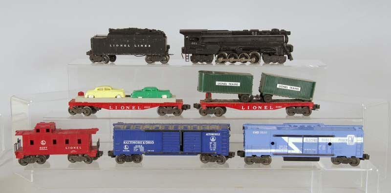 Appraisal: -Piece Lionel - Freight Set with Origin Description Engine and