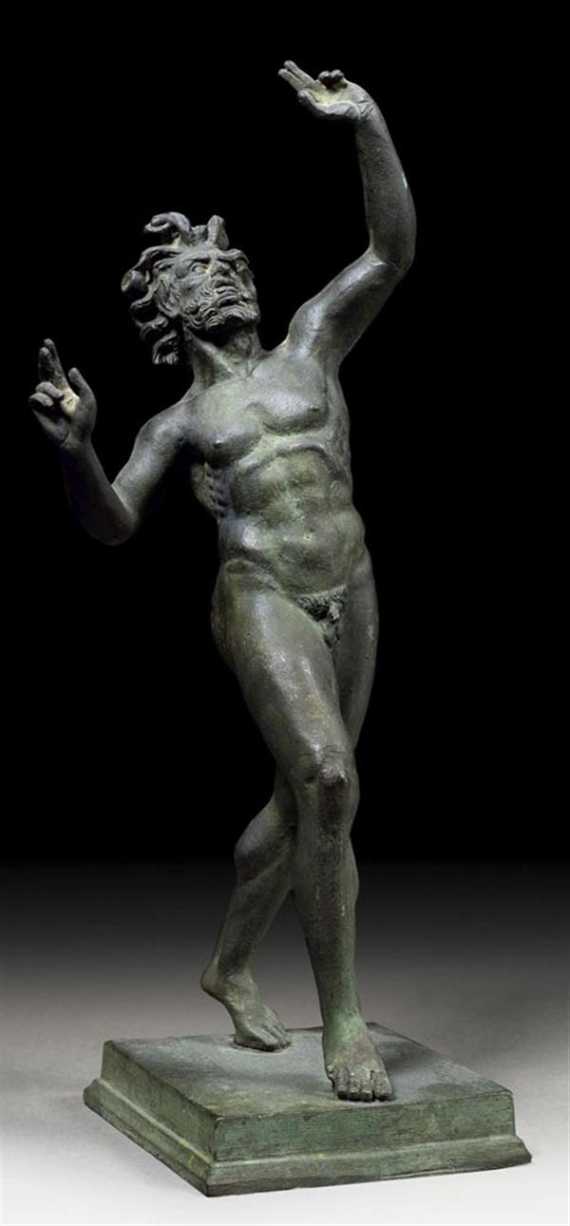 Appraisal: SCULPTURE OF A FAUN after the antique probably Italy th