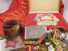 Appraisal: A quantity of Soviet Russian and Hungarian memorabilia including a