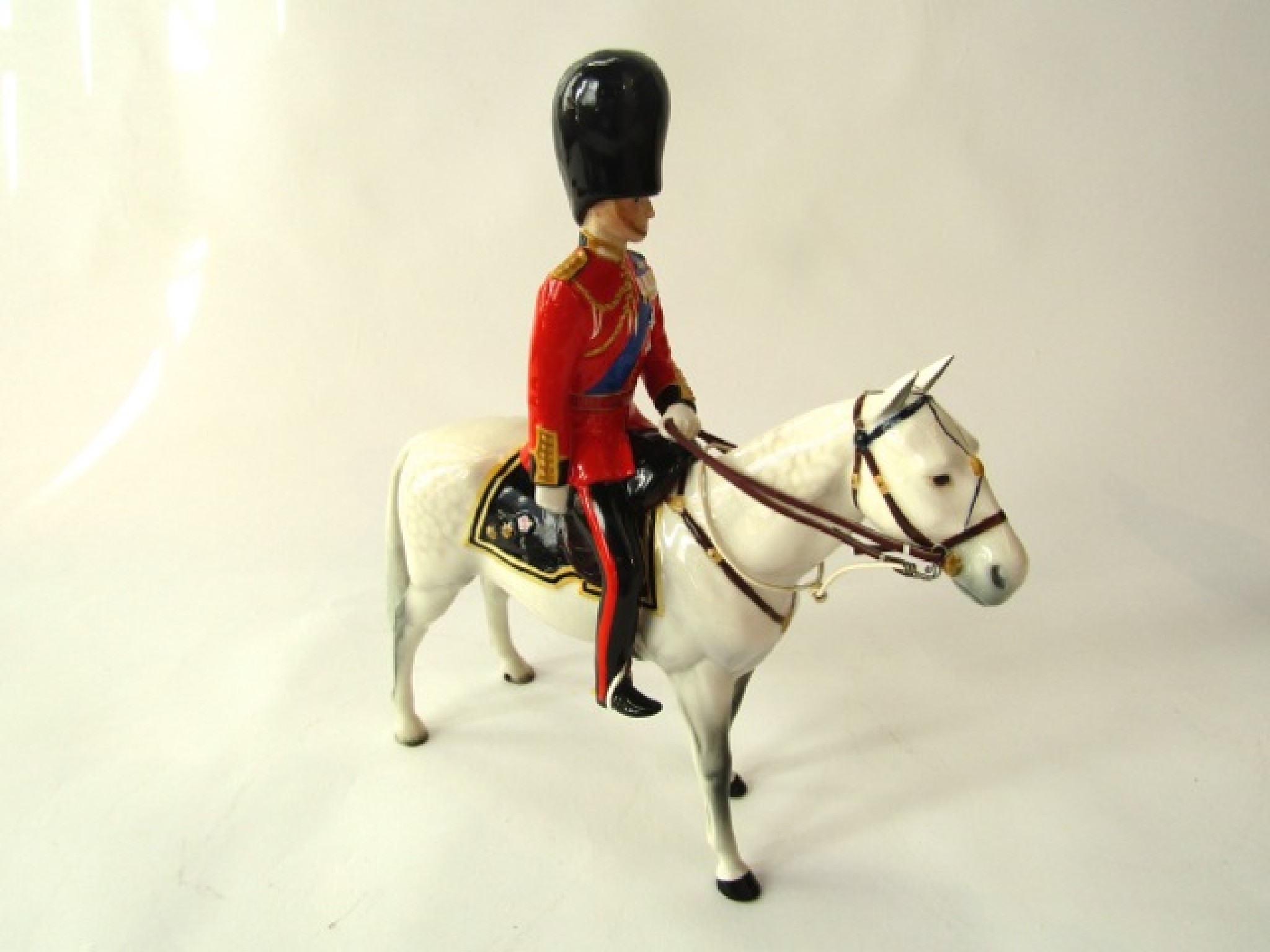 Appraisal: A Beswick equestrian figure of The Duke of Edinburgh on