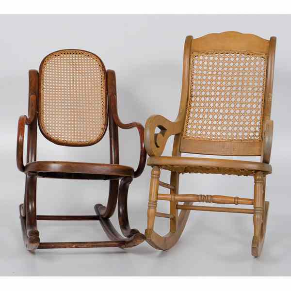 Appraisal: Child's Rocking Chairs American late th early th century Two