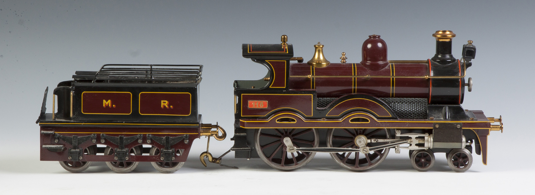 Appraisal: Bing Midland Railway Steam Engine Tender M R gauge