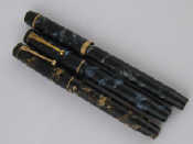 Appraisal: A mixed lot comprising two Mentmore fountain pens and a