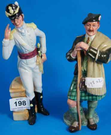 Appraisal: Royal Doulton Figures The Laird HN and Morning Ma'am HN