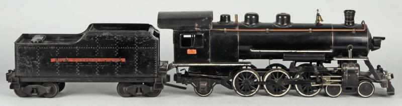 Appraisal: Pressed Steel Buddy L Outdoor Train Set Includes steam-type engine