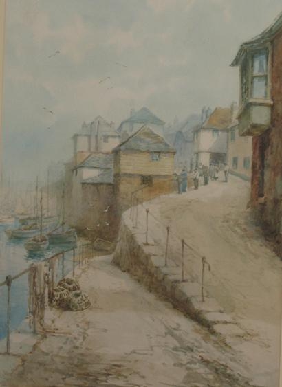 Appraisal: LEWIS MORTIMOR Newlyn Cornwall signed watercolour x -