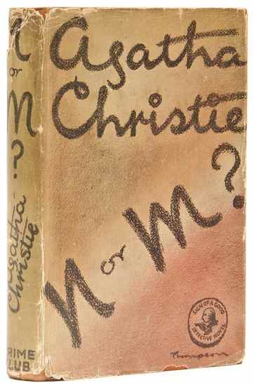 Appraisal: Christie Agatha N or M first edition original cloth spine