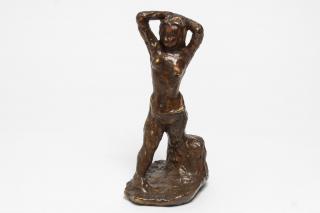 Appraisal: After Henri Matisse Bronze sculpture of striding nude woman with