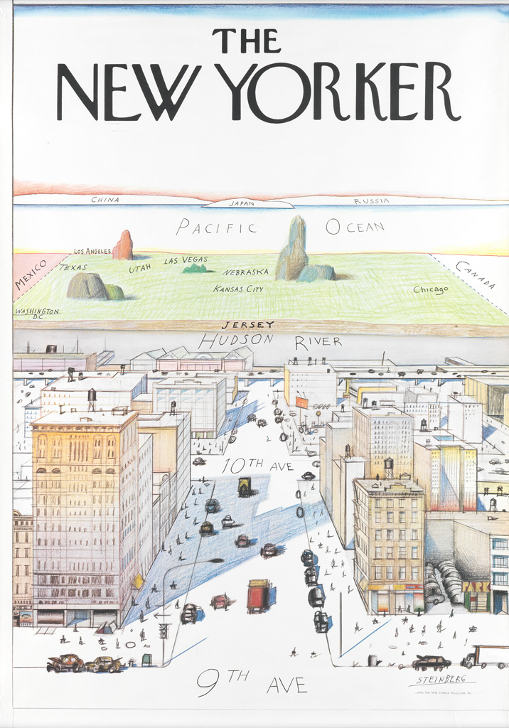 Appraisal: VARIOUS ARTISTS THE NEW YORKER Two posters and Each approximately