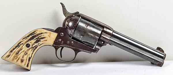 Appraisal: Great Western Single Action Army Revolver LR cal barrel S