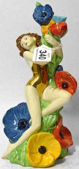 Appraisal: Carltonware Figure The Garden Buttercup Girl Golden Colourway Trial Version