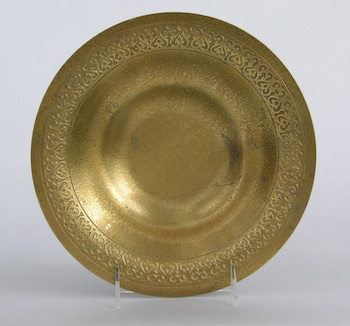 Appraisal: A Tiffany Studios Dore Bowl Dore bowl decorated with a