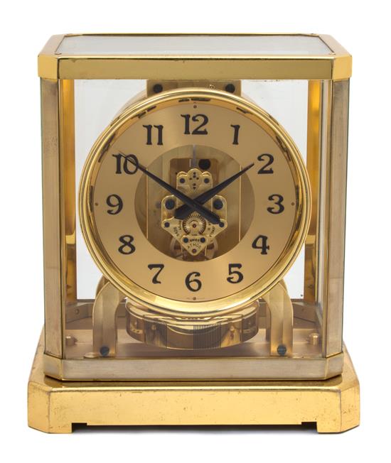 Appraisal: Sale Lot A A Le Coultre Co Atmos Mantel Clock