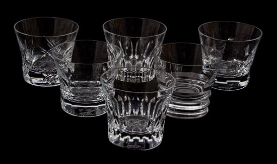 Appraisal: Sale Lot A Set of Eighteen Everyday Baccarat Glasses th