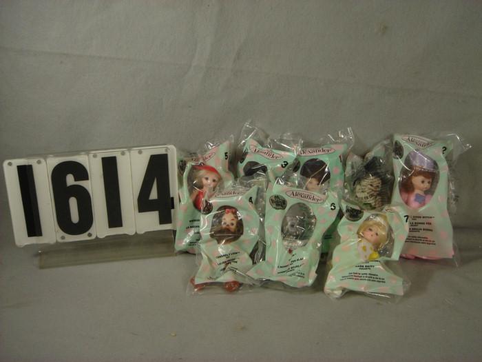 Appraisal: Lot of Madame Alexander McDonalds Happy Meal dolls all in