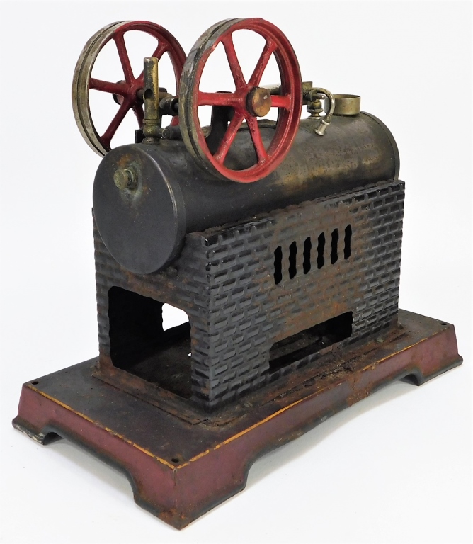 Appraisal: ATTR GERMAN MARKLIN ANTIQUE STEAM ENGINE Germany Early th CenturyHorizontal