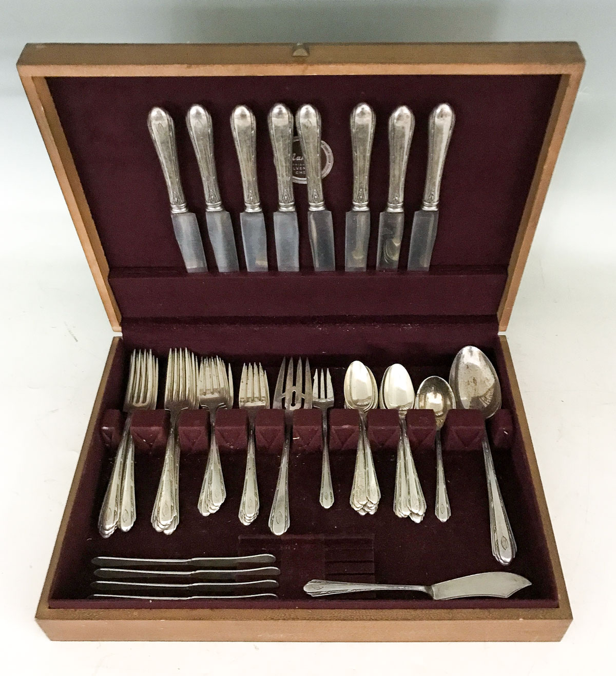 Appraisal: PC TOWLE ''CHASED DIANA'' STERLING FLATWARE Approx Troy ounces Comprising