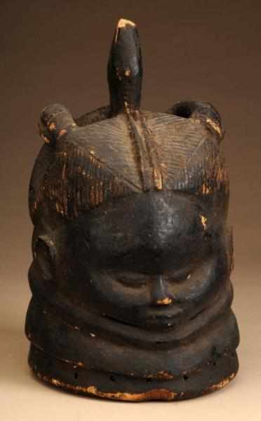 Appraisal: West African Mende Mask Description From Nigeria Made of wood