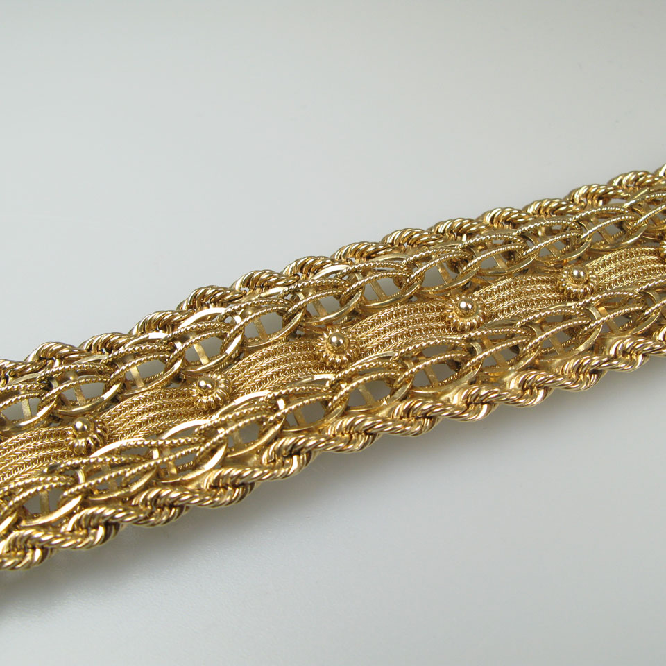 Appraisal: k Yellow Gold Bracelet g