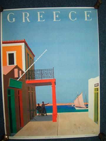 Appraisal: AFTER J MOCEYNS Greece - Island of Hydra an fine