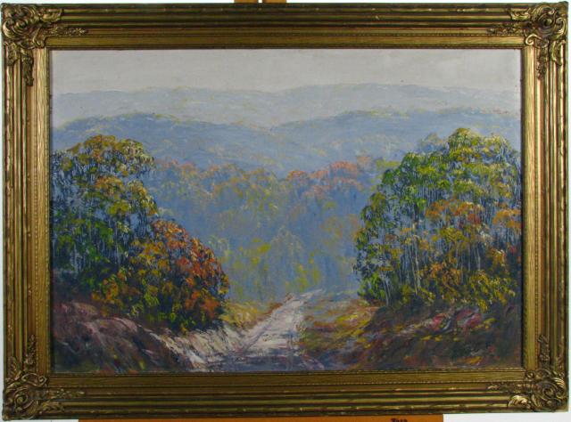 Appraisal: John Wesley Hardrick IN - x oil on board signed