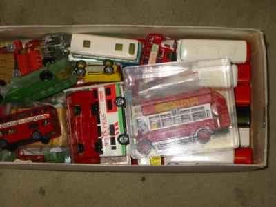 Appraisal: thirty four Matchbox bus models and nine others P-E