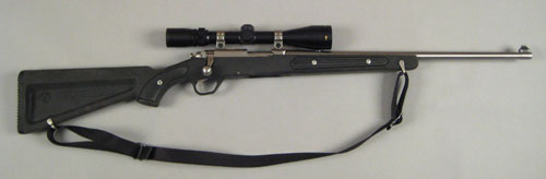 Appraisal: Ruger model - bolt action stainless steel rifle caliber Winchester