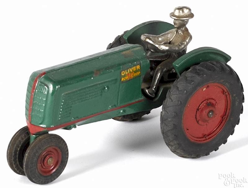 Appraisal: Arcade cast iron Row Crop Oliver tractor Arcade cast iron